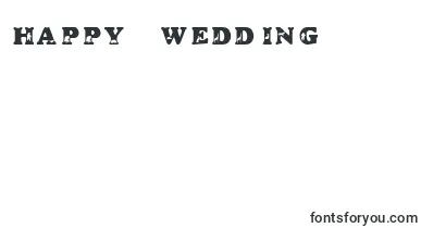 KrADayAtTheZoo font – happy Wedding Day Fonts